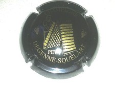 Capsule de Champagne DEGENNE-SQUELART (19. noir et or)