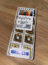 10 Plaquettes CNMG120404-MF1 CP200 Seco