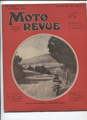 Moto revue 652 7 - revue, n°652