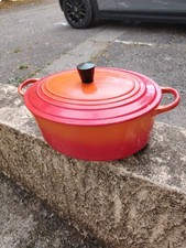 Cocotte Le Creuset Orange Vintage 