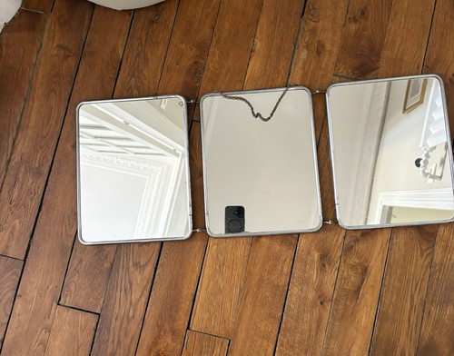 Miroir ancien triptyque - , de