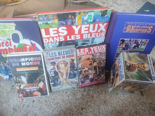 Lot vhs équipe france - Équipe, et