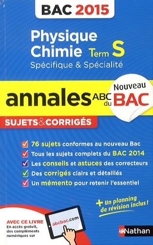 Physique chimie terminale - physique-chimie, s