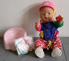 poupee baby born zapf creation Avec Accessoires Reconditionné 1991 À 1995