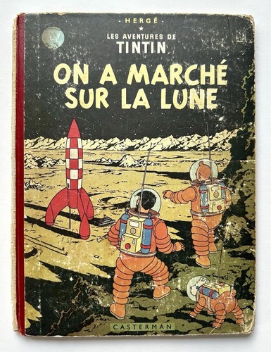 Tintin marché sur la - on, a