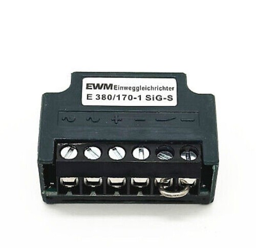 Ewm einweggleichrichter - ewm,