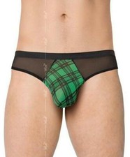 String tanga vert sexy pour