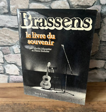 JOLI livre " BRASSENS Le Livre Du Souvenir " de 1982 super pour collection ++ 
