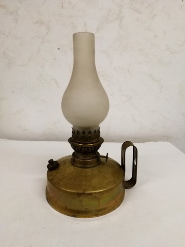 Ancienne lampe pétrole en - ancienne,