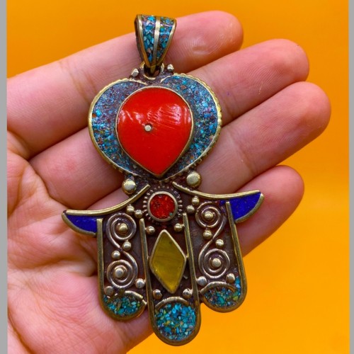 Magnifique pendentif ancien - pendentif, en