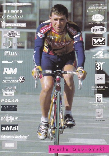 Cyclisme carte cycliste ivailo - cyclisme,