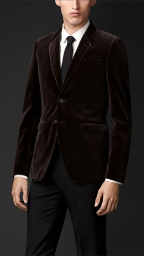 Hommes marron fumer - hommes, veste