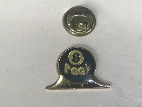 Pins boule noire pool 8 - pins,