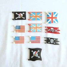 Ensemble de 10 drapeaux de