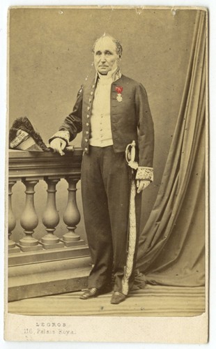 Cdv 1860 legros paris - 1860-70, legros,