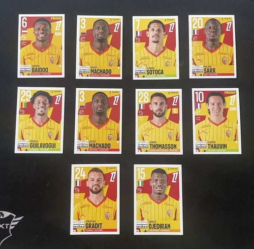 Lot stickers panini - panini, lens
