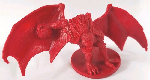 Figurine démon rouge descent - démon,
