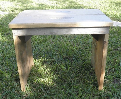 Lot handmade blue wooden - 3,