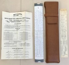 REGLE A CALCUL GRAPHOPLEX 690A