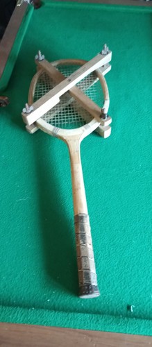 Raquette vintage bois - raquette,