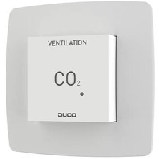 Sonde d'ambiance Duco CO2 sans commande RF/câblée blanc