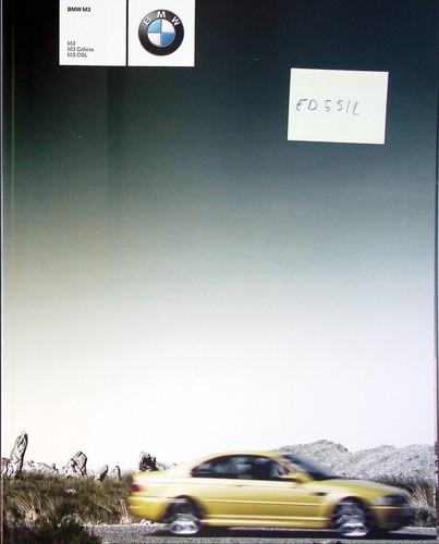 Ed5512 brochure bmw coupé - brochure,