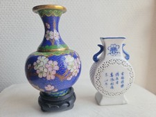 ’ot Vases Cloisonné Japon