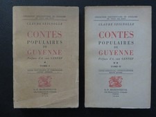 SEIGNOLLE (Claude) - Contes populaires de Guyenne (1946) (COMPLET 2 tomes)