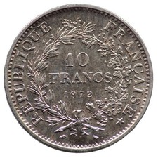 10 FRANCS 1972 - FRANCE -