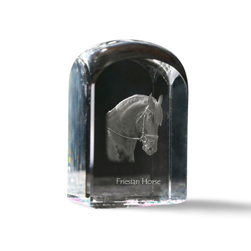 Cheval frison cristal - , sceau