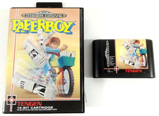 Sega Mega Drive Game In Box PAL Paper Boy Fast Shipping And Tracking