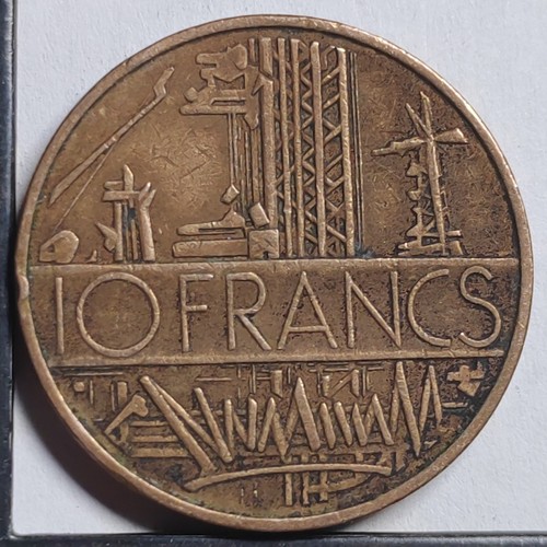 Francs mathieu 1975 tranche - mathieu,