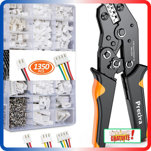 Pince sertir avec 1350pcs - sertir,