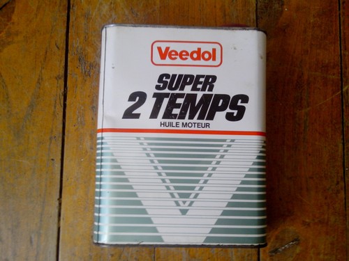 Ancien bidon tole veedol - ancien,