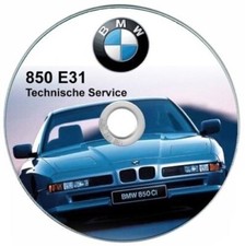 Bmw 840 - 850 Série 8 (E31) Manuel D'Atelier Sur Cd