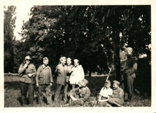 Photo, WW2.18.ID.Kf.Abt.Stab.583 : Landser à Nantes 3.9.1940 (MB)21244