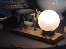 LAMPE VEILLEUSE A LA BICHE SUR