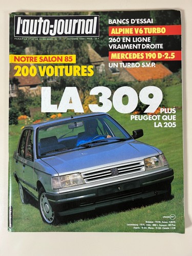 Revue magazine auto journal - l'auto,