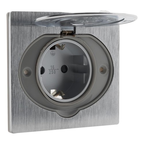 Prise sol 16a schuko - 16a,