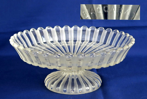 Baccarat compotier coupe - compotier,