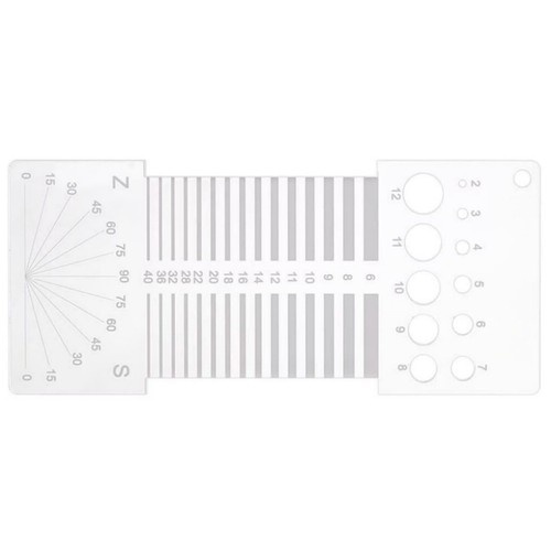 Guide découpe tissu règle - découpe,