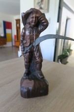 sculpture bois chouan vendéen signée Lardeux