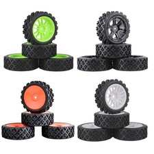 4 pièces en caoutchouc RC de