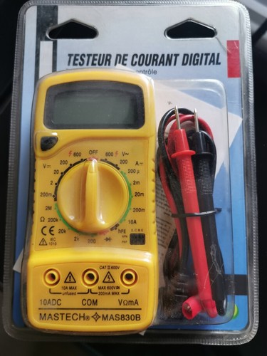 Multimètre testeur courant - multimètre,