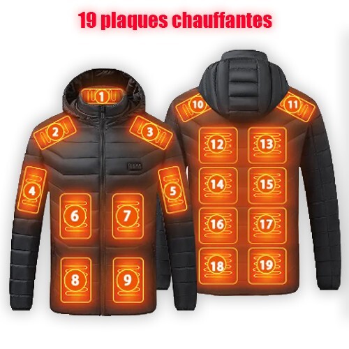 Veste chauffante usb pour - veste,