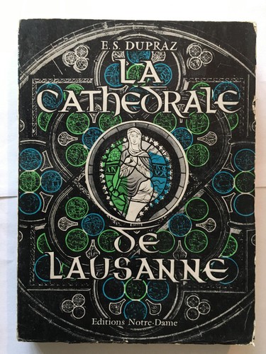 Cathedrale lausanne 1958 - cathedrale,