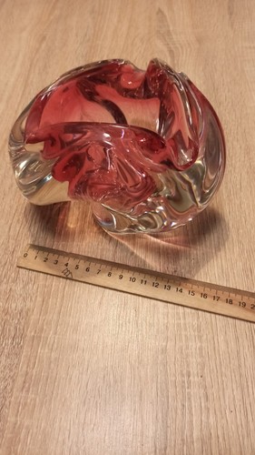 Ancien grand vase verre - vase, en