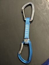 Mousqueton Double DJINN AXESS Expressset (Karabiner) Petzl Taille unique, bleu