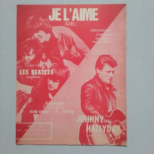 Beatles girl johnny hallyday - beatles,