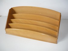 Trieur en bois pour courrier -